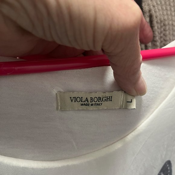 Viola Borghi two piece (attached) blouse - Picture 4 of 7